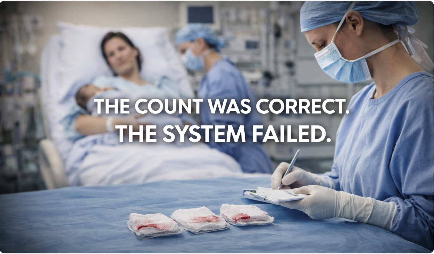 Retained Surgical Items: When the Count Is Correct but the System Still Fails